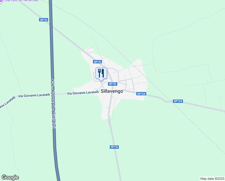 map of restaurants, bars, coffee shops, grocery stores, and more near 24 Via Nazario Sauro in Sillavengo