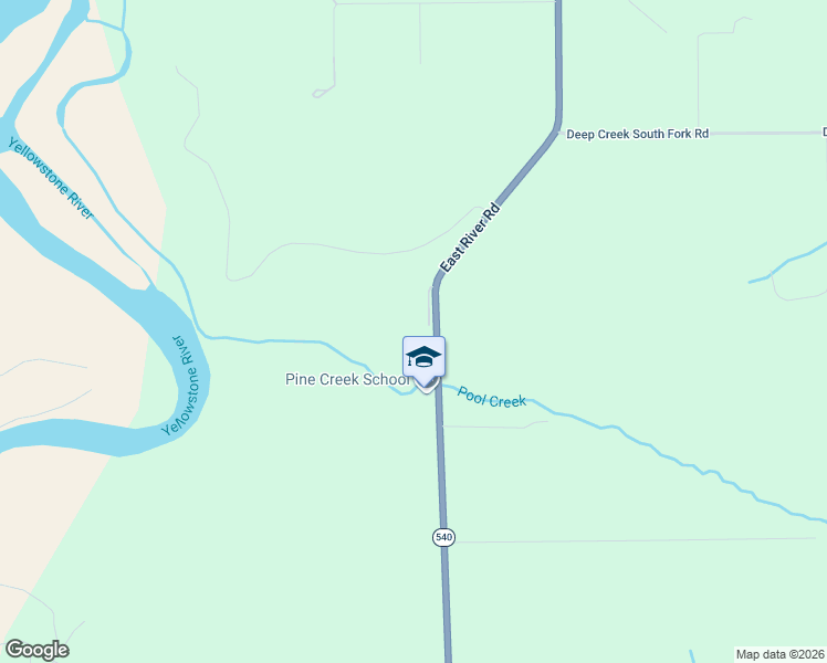 map of restaurants, bars, coffee shops, grocery stores, and more near 2575 East River Road in Livingston