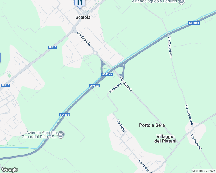 map of restaurants, bars, coffee shops, grocery stores, and more near 251 Via Mattei in Nuvolera