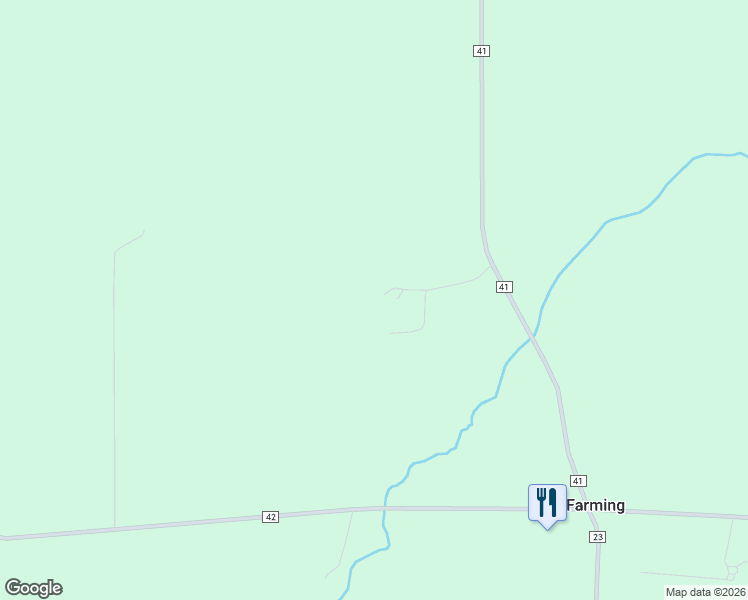 map of restaurants, bars, coffee shops, grocery stores, and more near 27523 County Road 41 in Albany