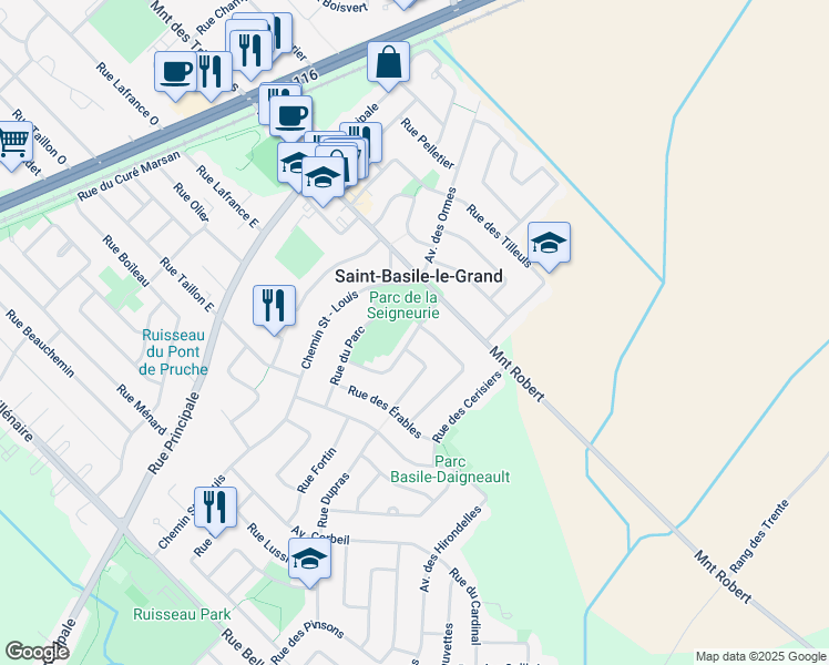 SaintBasileleGrand QC Walk Score