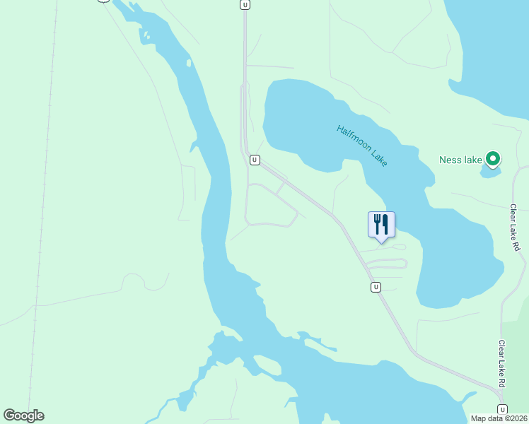 map of restaurants, bars, coffee shops, grocery stores, and more near N11236 Kaufman Road in Tomahawk