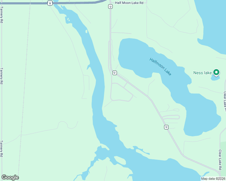 map of restaurants, bars, coffee shops, grocery stores, and more near N11236 Kaufman Road in Tomahawk