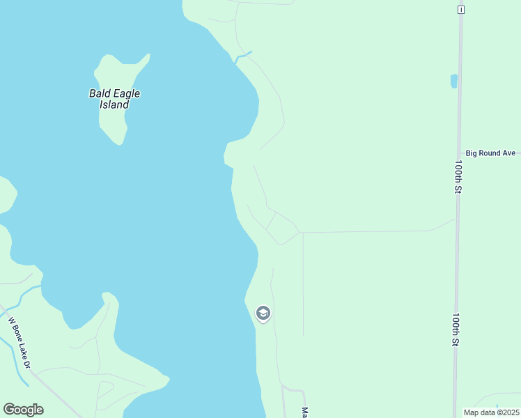 map of restaurants, bars, coffee shops, grocery stores, and more near 2193 Bone Lake Park Lane in Luck