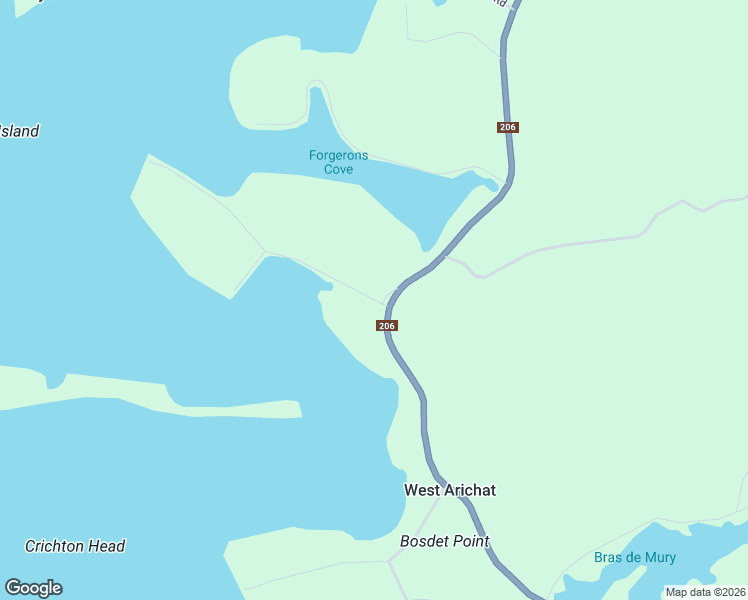 map of restaurants, bars, coffee shops, grocery stores, and more near in Arichat