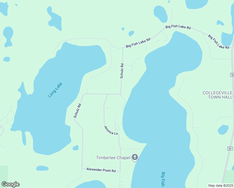 map of restaurants, bars, coffee shops, grocery stores, and more near 27707 Schulz Road in Cold Spring