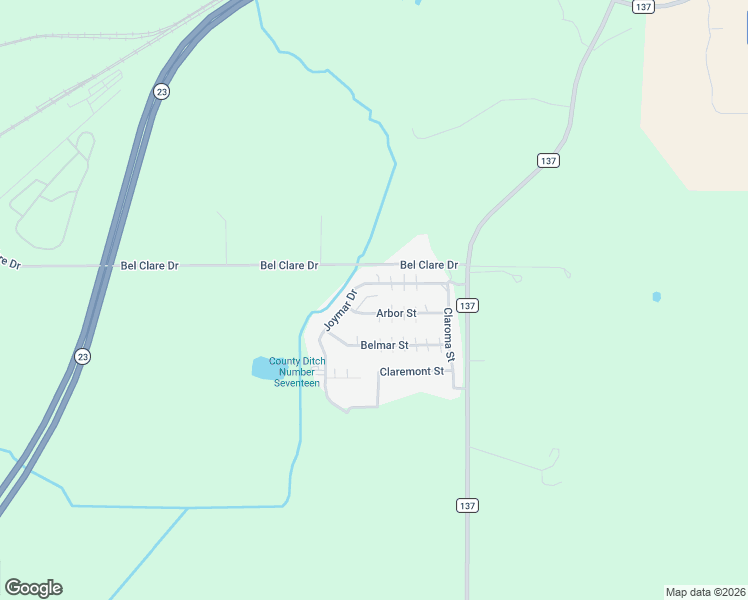 map of restaurants, bars, coffee shops, grocery stores, and more near 76 Hidden Lane in St. Cloud