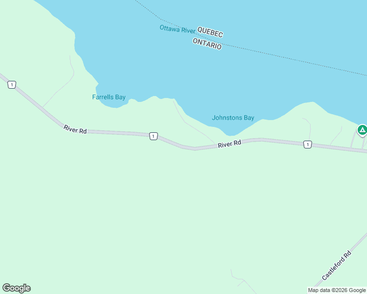 map of restaurants, bars, coffee shops, grocery stores, and more near 4478 River Road in Renfrew