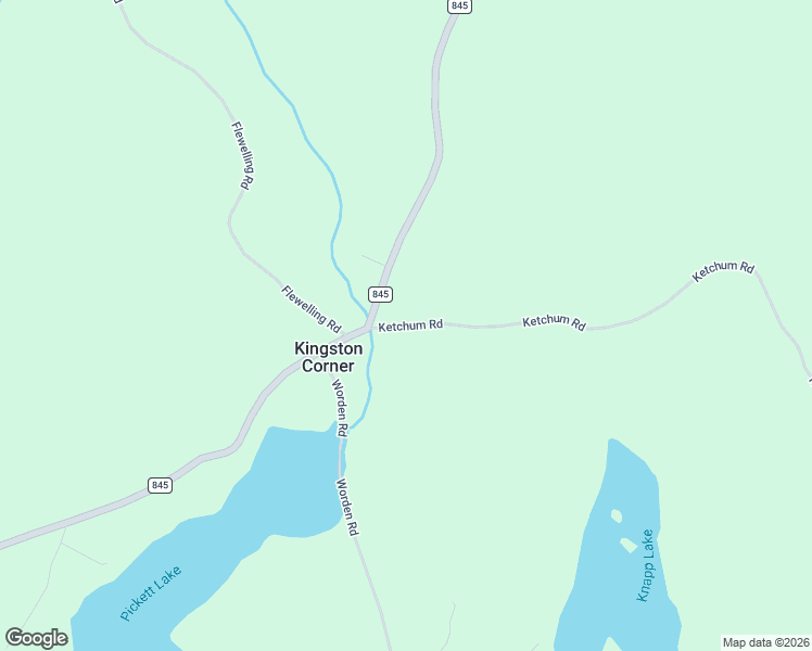 map of restaurants, bars, coffee shops, grocery stores, and more near Ketchum Road in Kingston