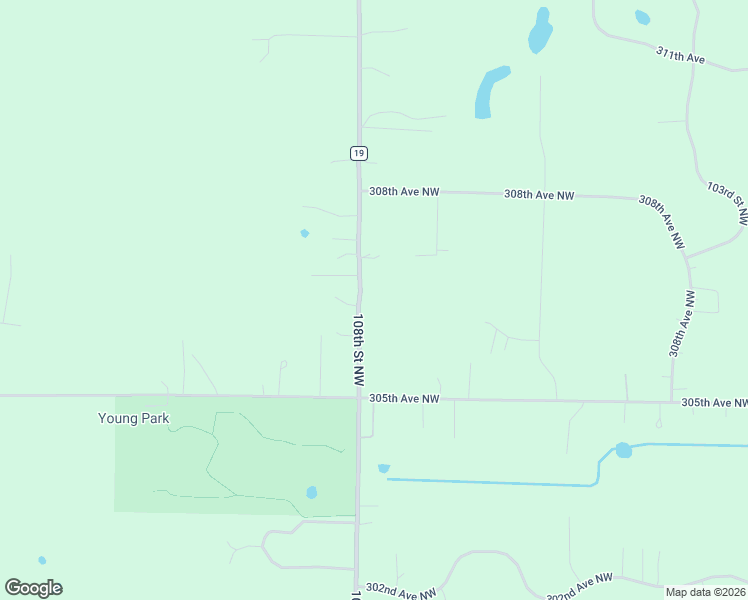 map of restaurants, bars, coffee shops, grocery stores, and more near 30631 108th Street Northwest in Princeton