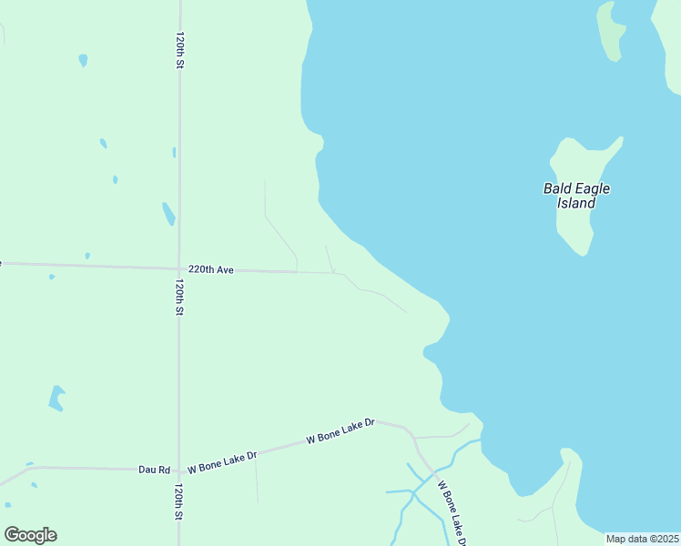 map of restaurants, bars, coffee shops, grocery stores, and more near 2200 West Bone Lake Court in Milltown