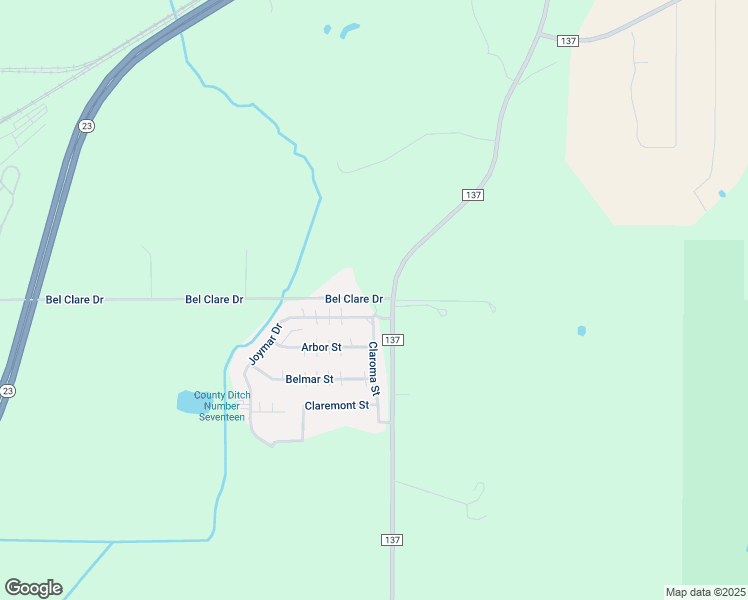 map of restaurants, bars, coffee shops, grocery stores, and more near 7392 Bel Clare Drive in St. Cloud