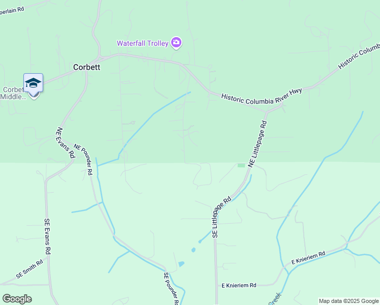map of restaurants, bars, coffee shops, grocery stores, and more near 602 Northeast Rohrbach Road in Corbett