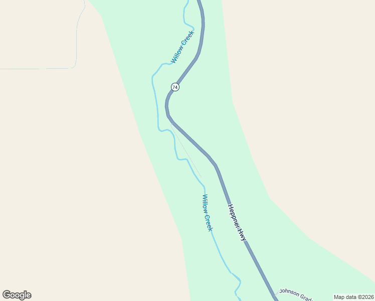 map of restaurants, bars, coffee shops, grocery stores, and more near 65358 Oregon 74 in Ione