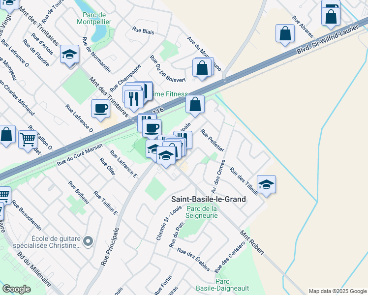 30 Rue Lapalme, SaintBasileleGrand QC Walk Score