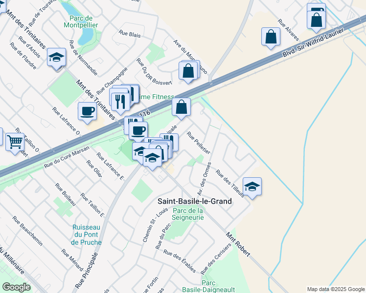 29 Rue Savaria, SaintBasileleGrand QC Walk Score