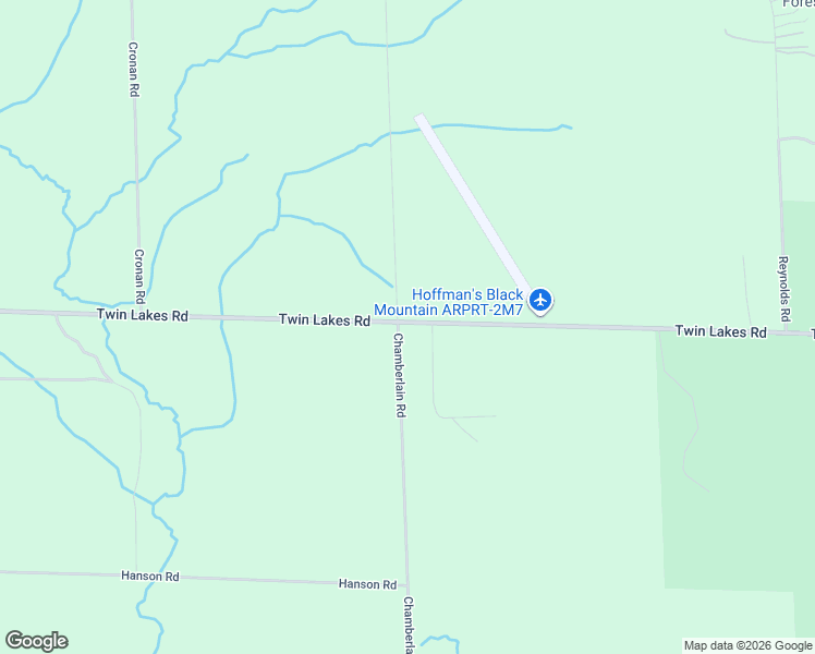 map of restaurants, bars, coffee shops, grocery stores, and more near 9016 Twin Lakes Road in Cheboygan