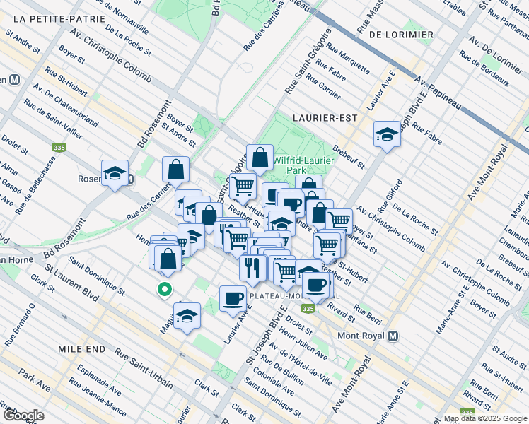 5215 Rue SaintHubert, Montréal QC Walk Score