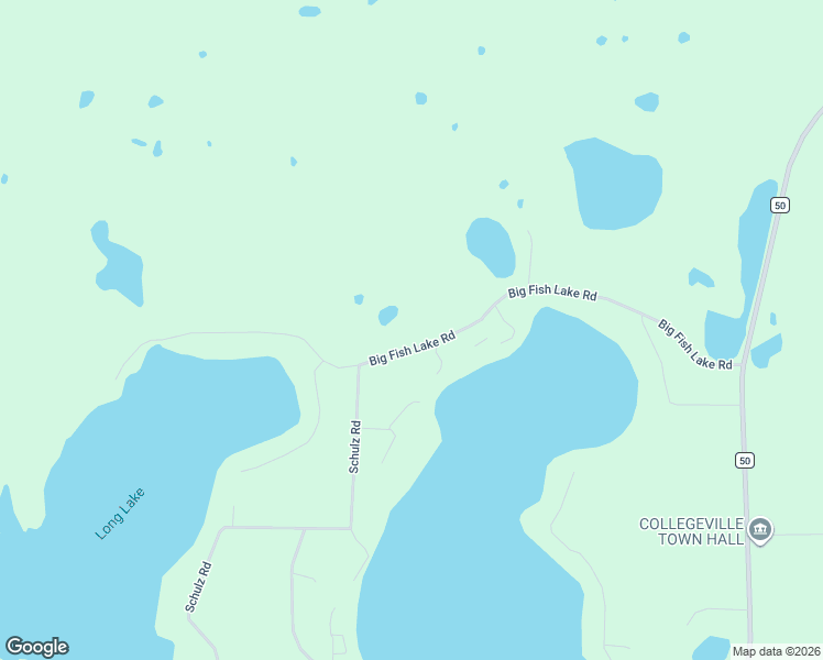 map of restaurants, bars, coffee shops, grocery stores, and more near 17402 Big Fish Lake Road in Cold Spring