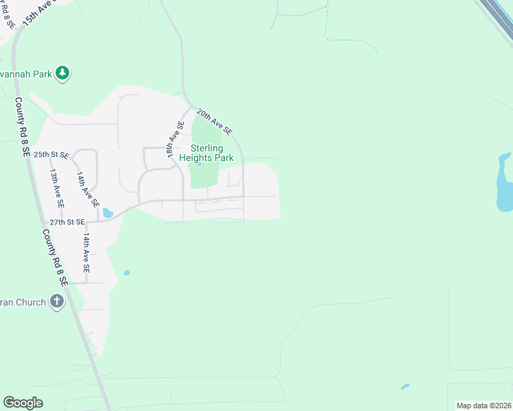 map of restaurants, bars, coffee shops, grocery stores, and more near 2010 27th Street Southeast in St. Cloud