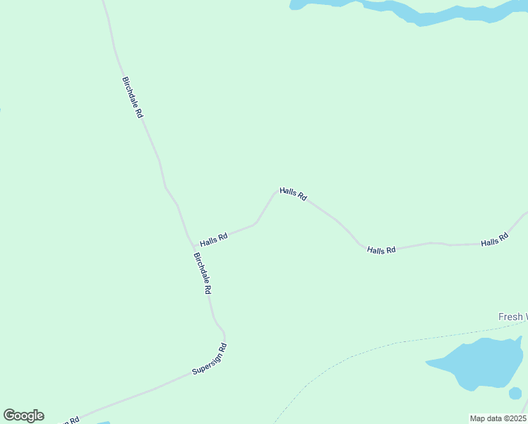 map of restaurants, bars, coffee shops, grocery stores, and more near Halls Road in Emsdale