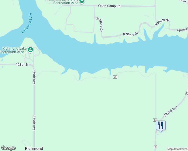 map of restaurants, bars, coffee shops, grocery stores, and more near 6000-379998 Co Road 6D in Aberdeen