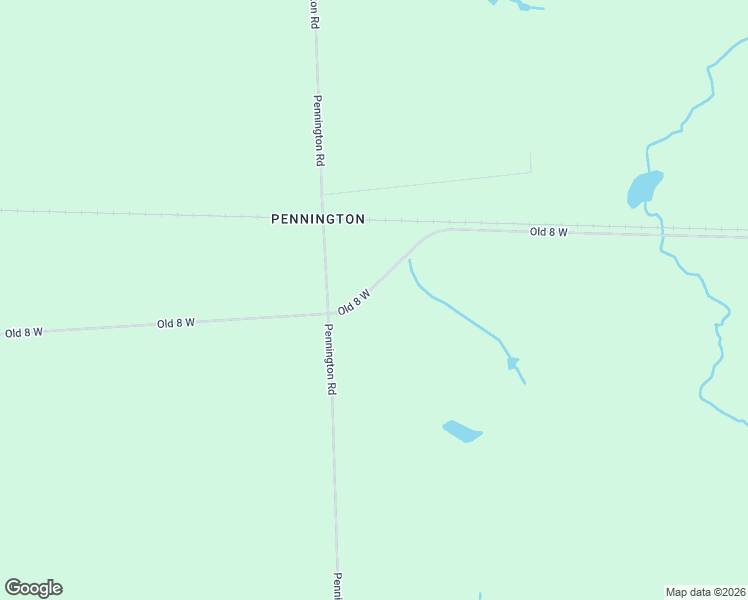 map of restaurants, bars, coffee shops, grocery stores, and more near N4416 Pennington Road in Prentice