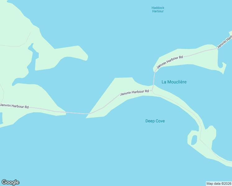 map of restaurants, bars, coffee shops, grocery stores, and more near 830 Janvrin Harbour Road in West Arichat
