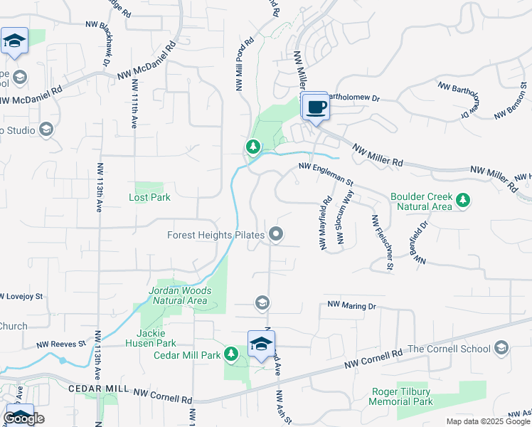 map of restaurants, bars, coffee shops, grocery stores, and more near in 