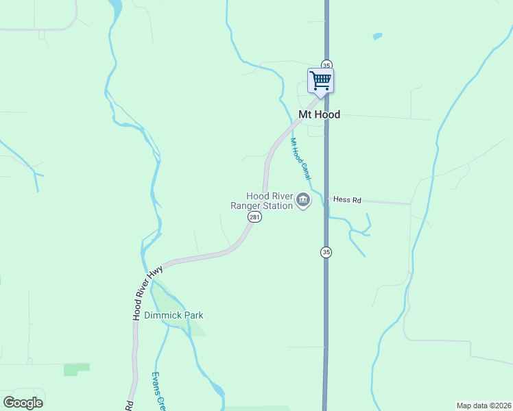 map of restaurants, bars, coffee shops, grocery stores, and more near 6603-6721 Highway 281 in Parkdale