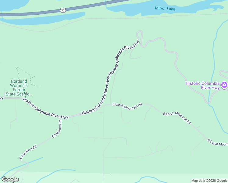 map of restaurants, bars, coffee shops, grocery stores, and more near 1642 Northeast Columbia Avenue in Corbett