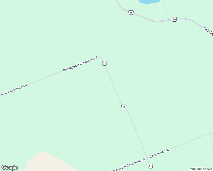 map of restaurants, bars, coffee shops, grocery stores, and more near 428 Route 11 in Plantagenet