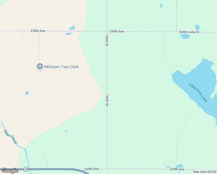 map of restaurants, bars, coffee shops, grocery stores, and more near 2258 150th Street in Milltown