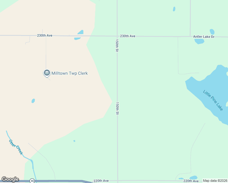 map of restaurants, bars, coffee shops, grocery stores, and more near 2258 150th Street in Milltown