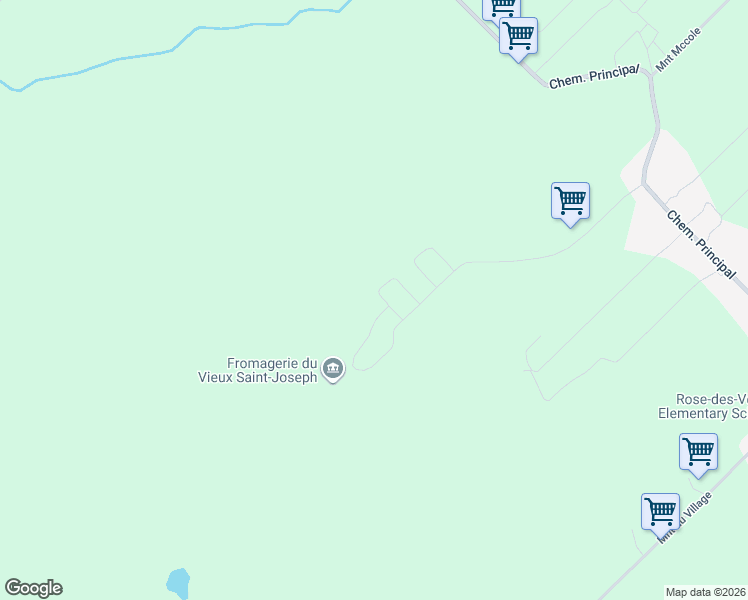 map of restaurants, bars, coffee shops, grocery stores, and more near 38 Rue de la Duchesse in Laurentides