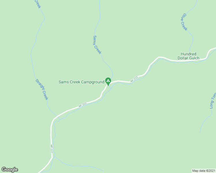 map of restaurants, bars, coffee shops, grocery stores, and more near National Forest Development Road 222 in Idaho County