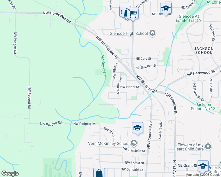 map of restaurants, bars, coffee shops, grocery stores, and more near 872 Northwest Harvest Moon Drive in Hillsboro