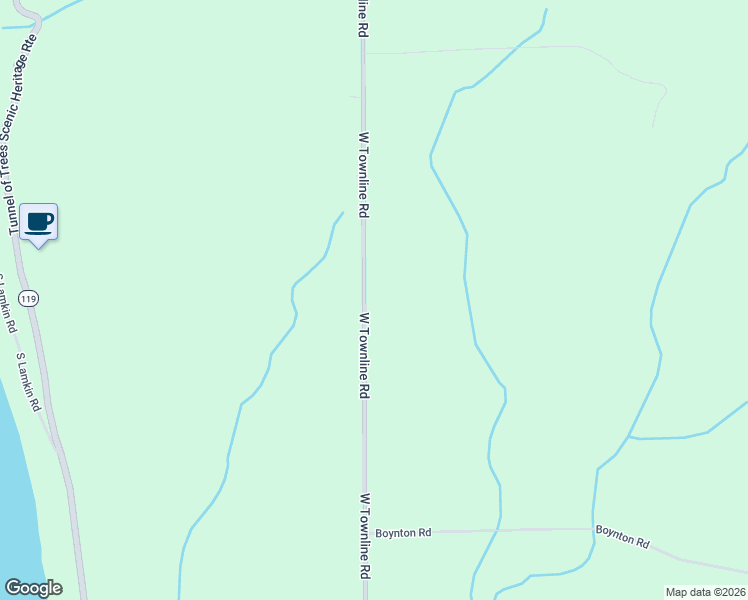 map of restaurants, bars, coffee shops, grocery stores, and more near 1015 West Townline Road in Harbor Springs