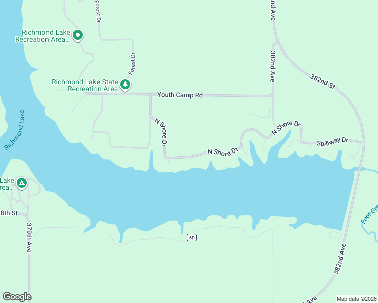 map of restaurants, bars, coffee shops, grocery stores, and more near 379660 North Shore Drive in Aberdeen