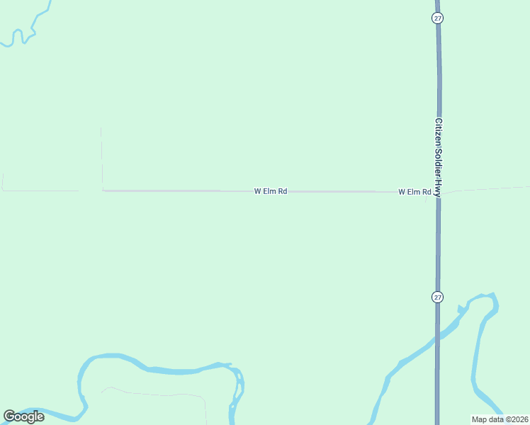 map of restaurants, bars, coffee shops, grocery stores, and more near 8669 West Elm Road in Ladysmith