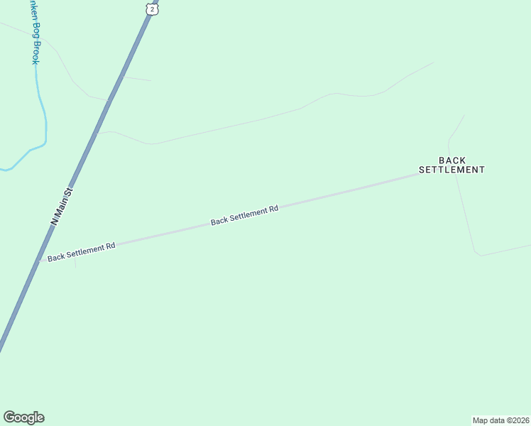 map of restaurants, bars, coffee shops, grocery stores, and more near 39 Back Settlement Road in Mattawamkeag