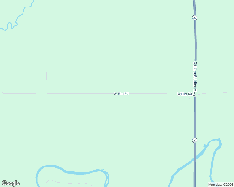 map of restaurants, bars, coffee shops, grocery stores, and more near 8669 West Elm Road in Ladysmith