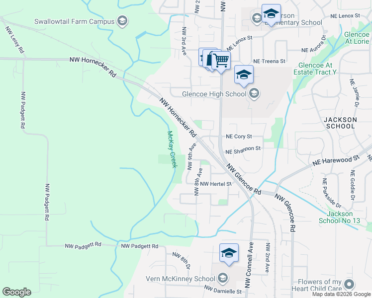 map of restaurants, bars, coffee shops, grocery stores, and more near 1841 Northwest 9th Avenue in Hillsboro