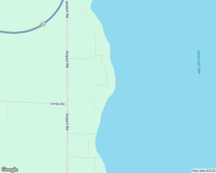 map of restaurants, bars, coffee shops, grocery stores, and more near 4914 Sportsman Lane in Crandon