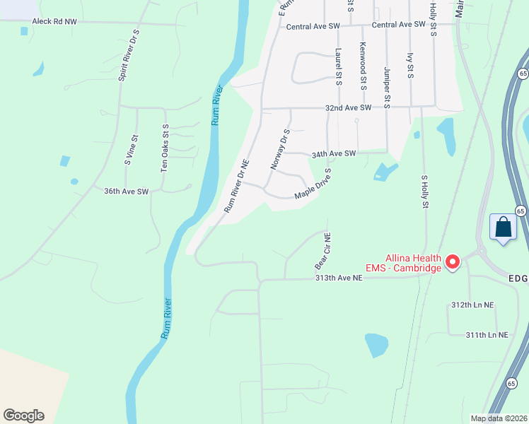 map of restaurants, bars, coffee shops, grocery stores, and more near 3662 South Maple Drive in Cambridge