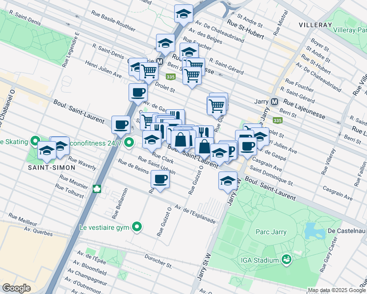 8425 Boulevard SaintLaurent, Montréal QC Walk Score