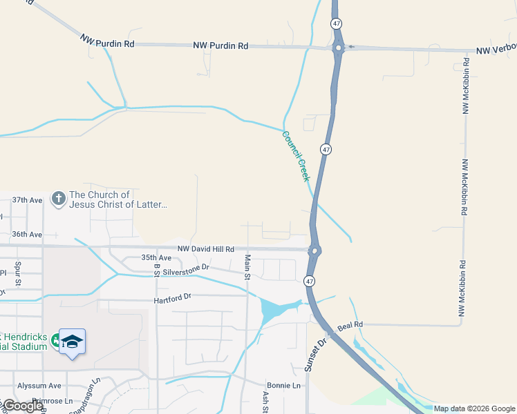 map of restaurants, bars, coffee shops, grocery stores, and more near 3710 Ash Street in Forest Grove