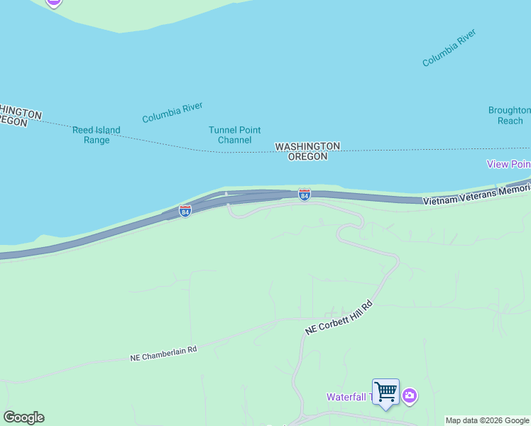 map of restaurants, bars, coffee shops, grocery stores, and more near 2980 Northeast Rasmussen Road in Corbett