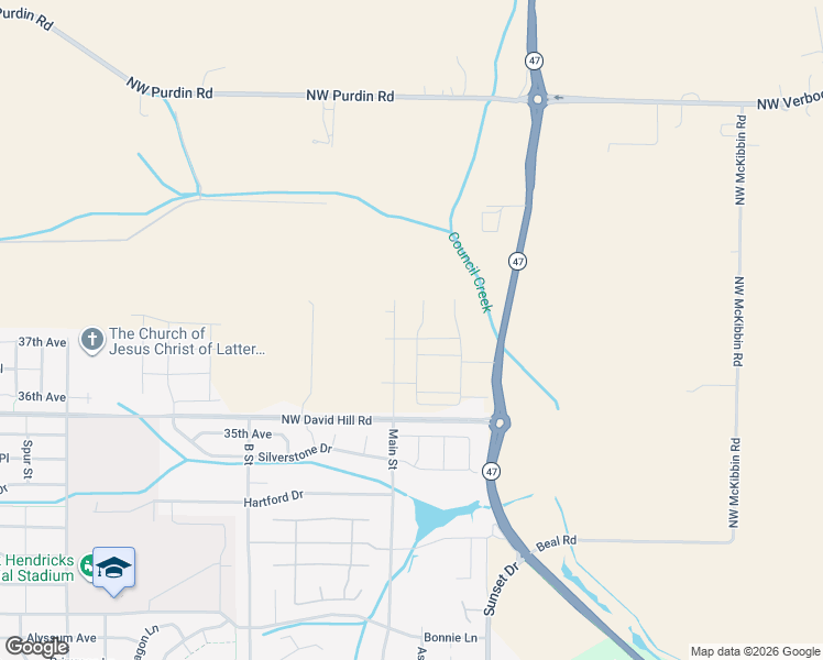map of restaurants, bars, coffee shops, grocery stores, and more near 2805 Highway 47 in Forest Grove