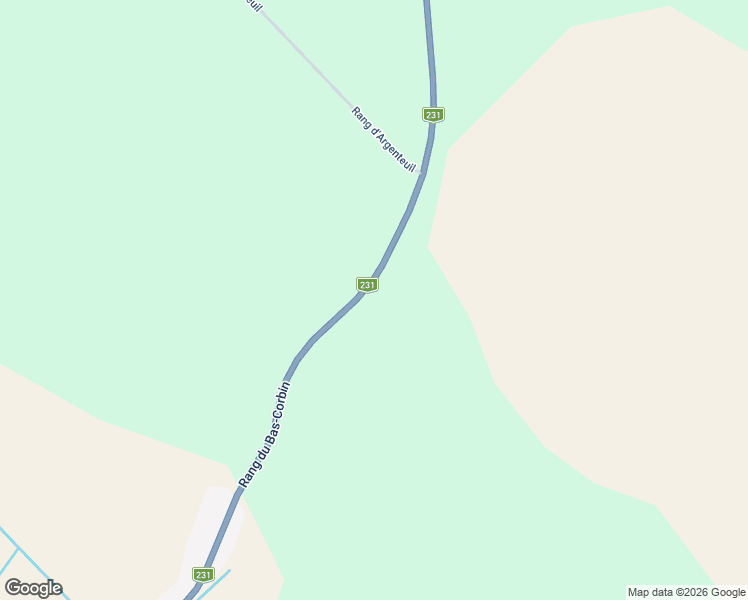 map of restaurants, bars, coffee shops, grocery stores, and more near 826 Rang du Bas-Corbin in Saint-Damase